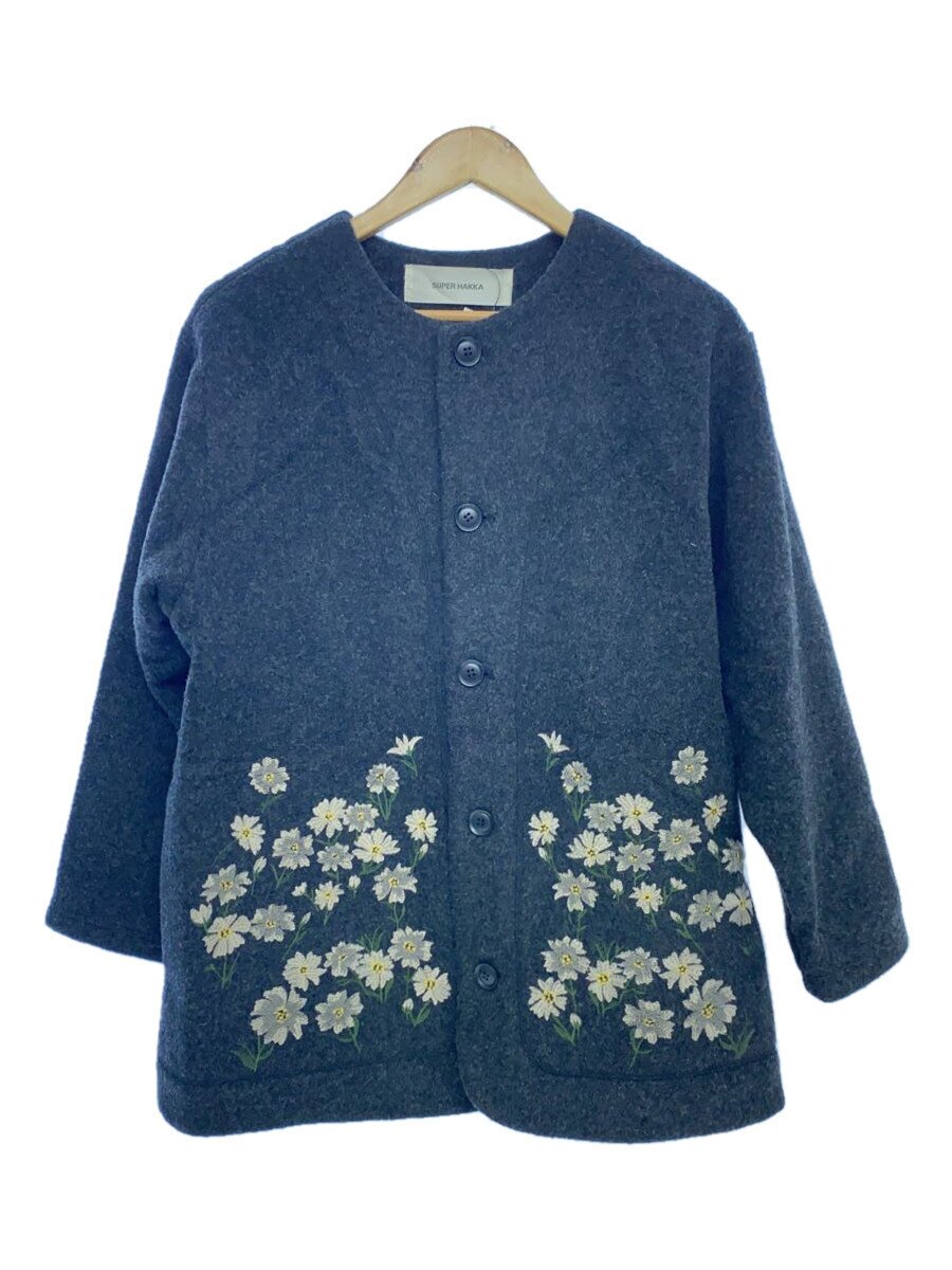 【中古】SUPER HAKKA◆コート/FREE/ウール/GRY/無地/34140333【レディースウェア】｜2ｎｄ STREET 店