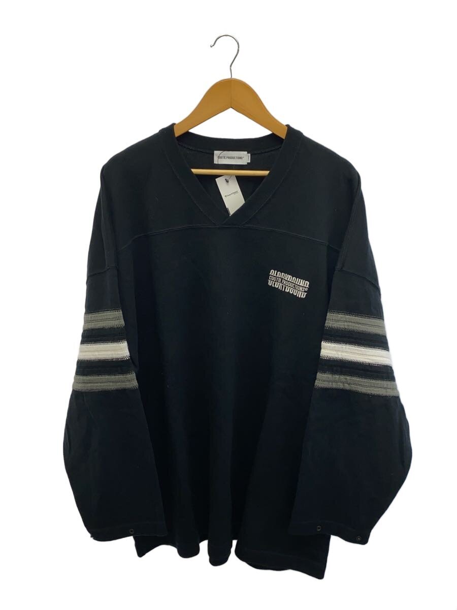 【中古】COOTIE◆汗水/L/綿織物/BLK/無地【メンズウェア】
