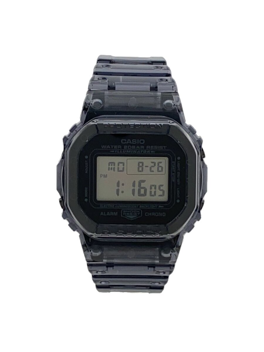 【中古】CASIO◆クォーツ腕時計/デジタル/ラバー/BLK/DW-5600/BEAMS別注【服飾雑貨他】｜2ｎｄ STREET 店