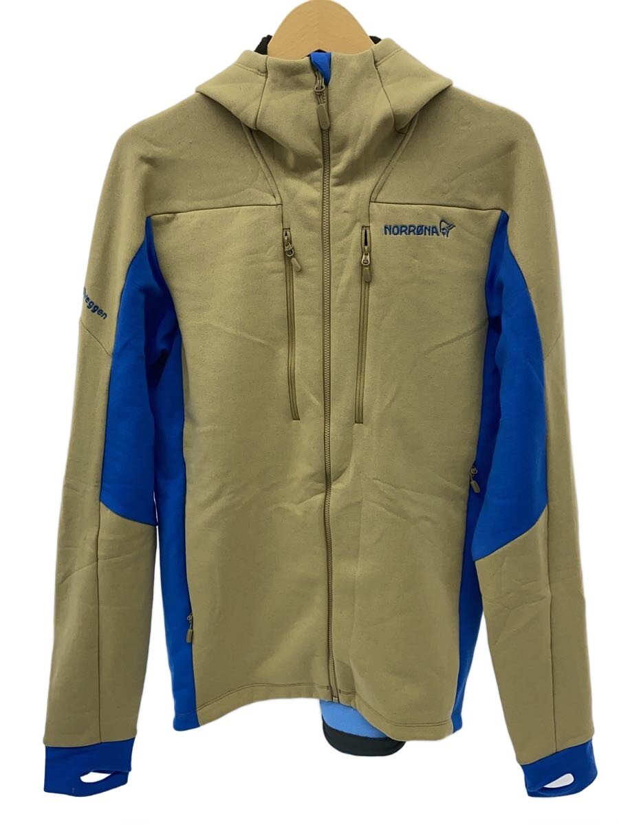 【中古】NORRONA◆trollveggen Powerstretch Pro Zip Hood/アウトドアウェア/M/BEG【スポーツ】