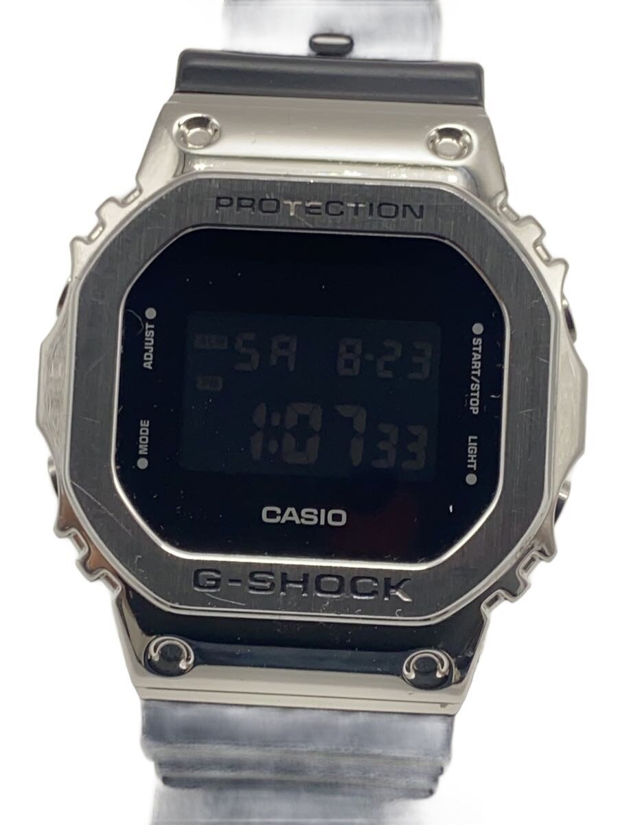【中古】CASIO◆石英ウオッチ・G-SHOCK/デジタル/--/BLK/BLK【服飾雑貨他】