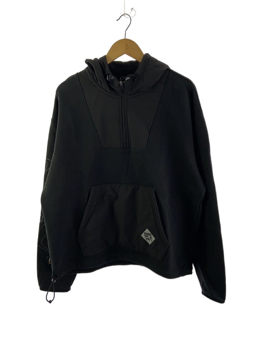 【中古】PUMA◆パーカー/M/綿織物/BLK/538812-01/× P.A.M. Hoodie/CORDURA【メンズウェア】