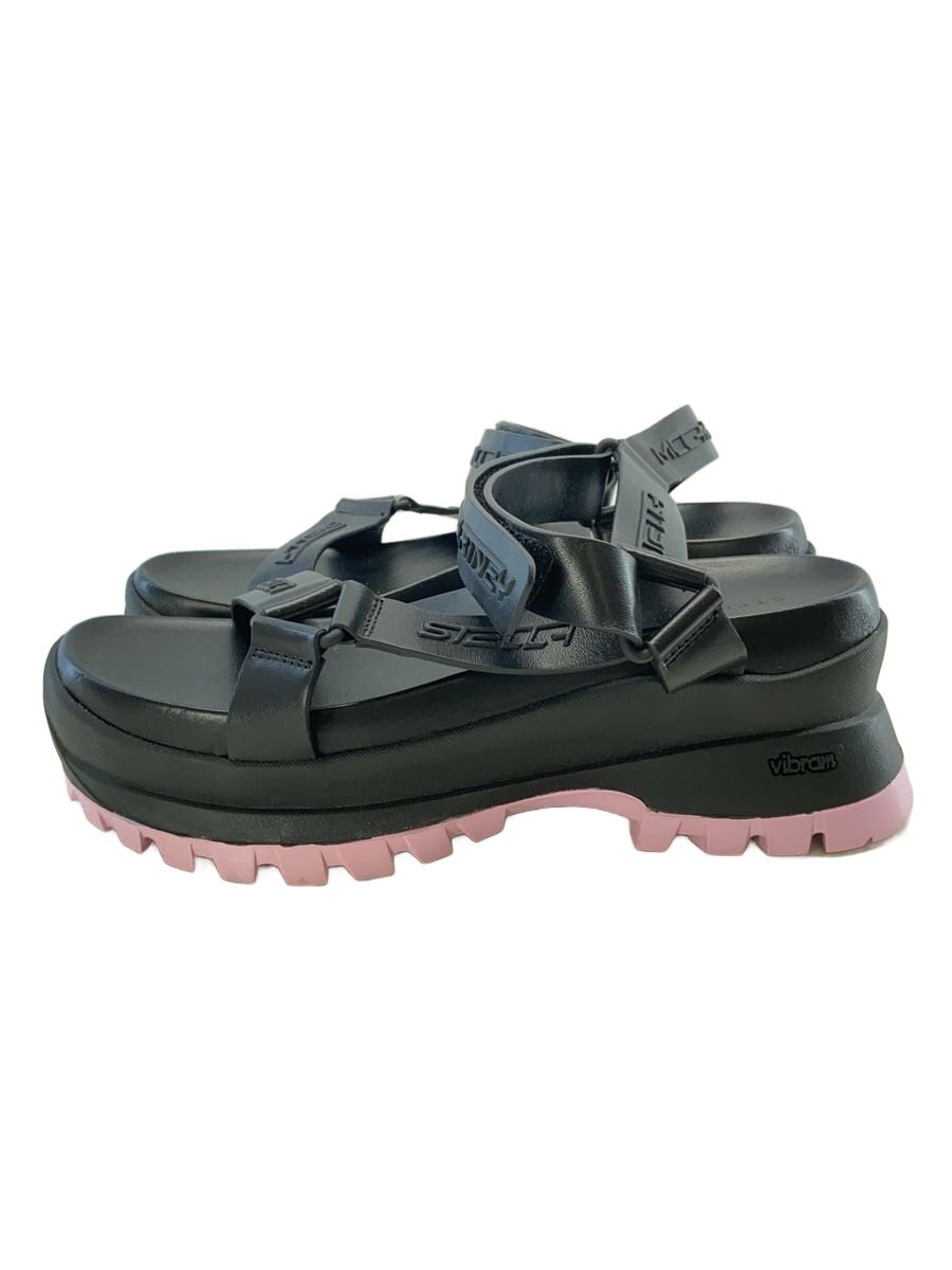 【中古】STELLAMcCARTNEY◆trace/サンダル/--/BLK【シューズ】