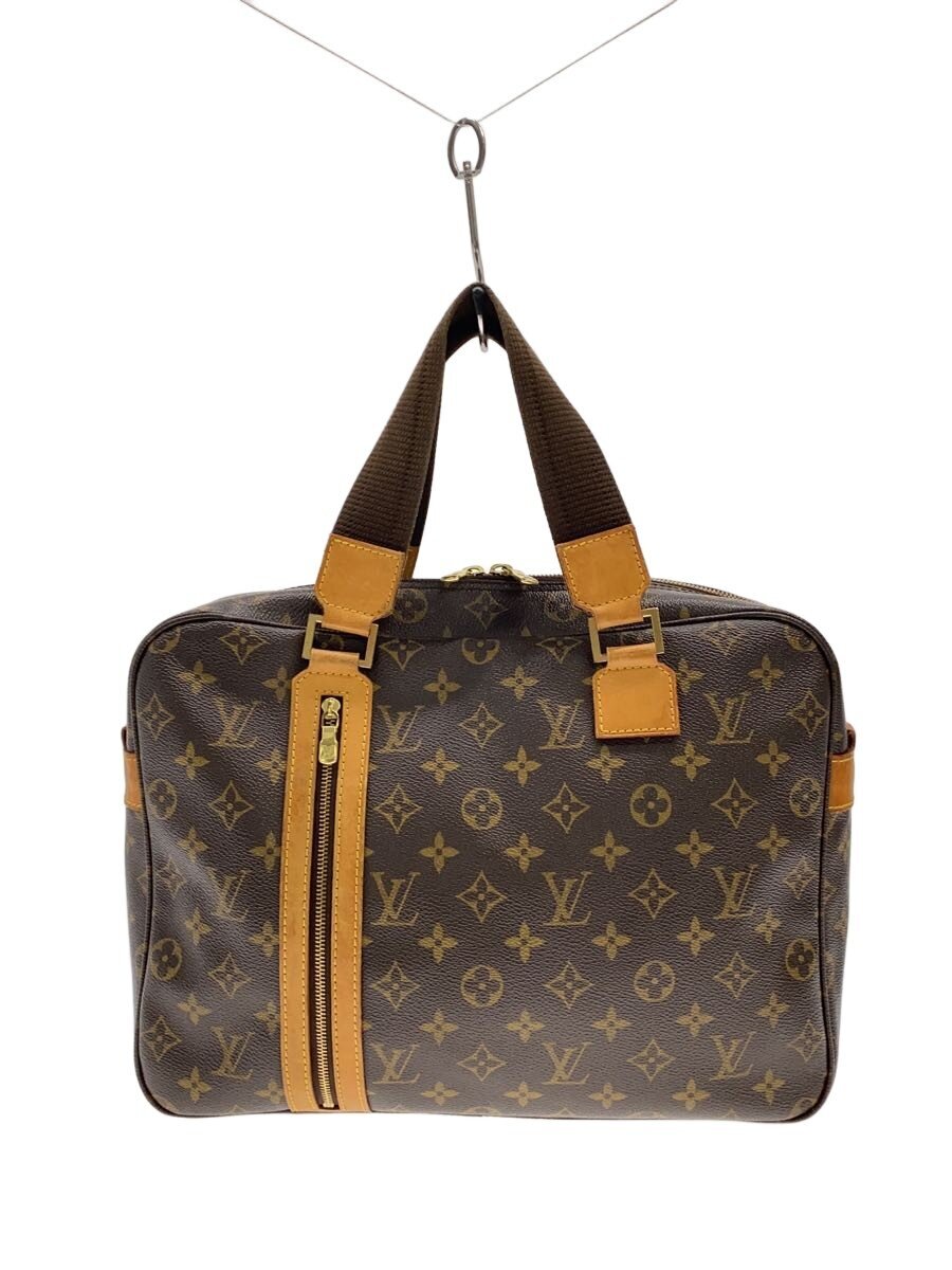 【中古】LOUIS VUITTON◆サック・ボスフォール_モノグラム・帆布/PVC/BRW【御徒面子】