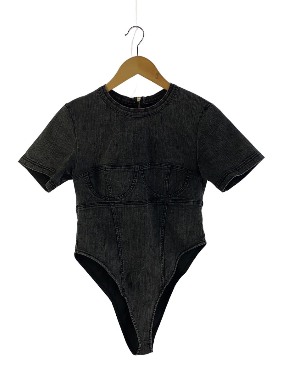 【中古】MAISON SPECIAL◆半袖カットソー/38/綿織物/BLK/無地/21231415313//【レディース御召しもの】