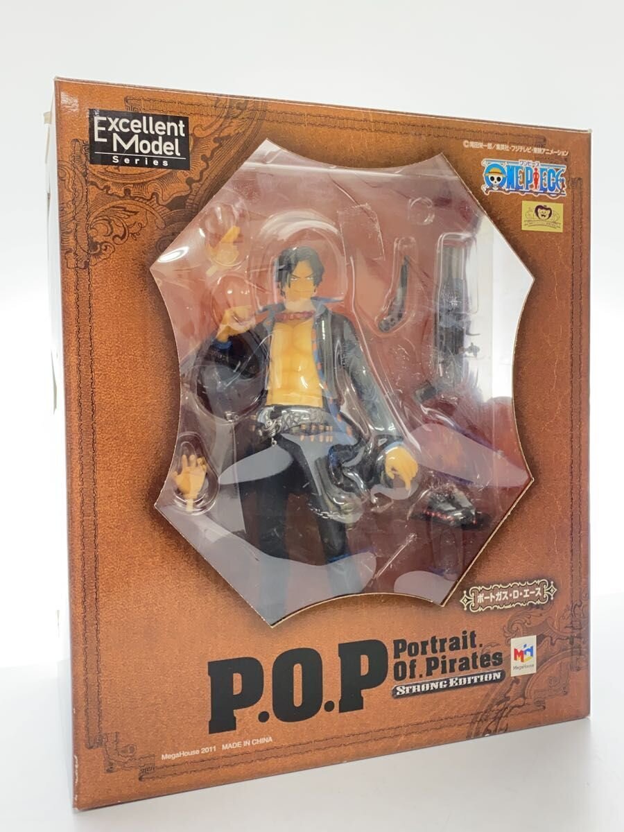 【中古】Mega House◆フィギュア/ワンピース/エクセレントモデルシリーズ/ポートガス・D・エース/ストロングエディション【ホビー】