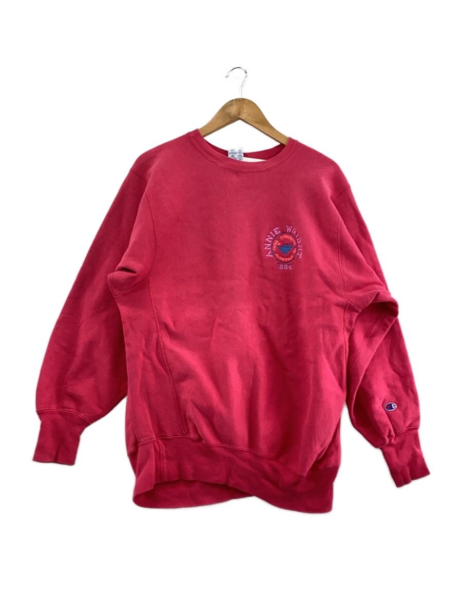 【中古】Champion◆スウェット/XL/コットン/PNK/無地/90s/リバースウィーブ//【メンズウェア】|2nd STREET 店