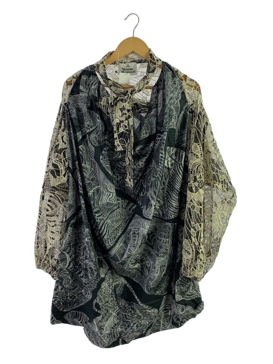 【中古】Vivienne Westwood◆I/半袖衣装/38/綿織物/BLK/12-01-511002//【レディース御召しもの】