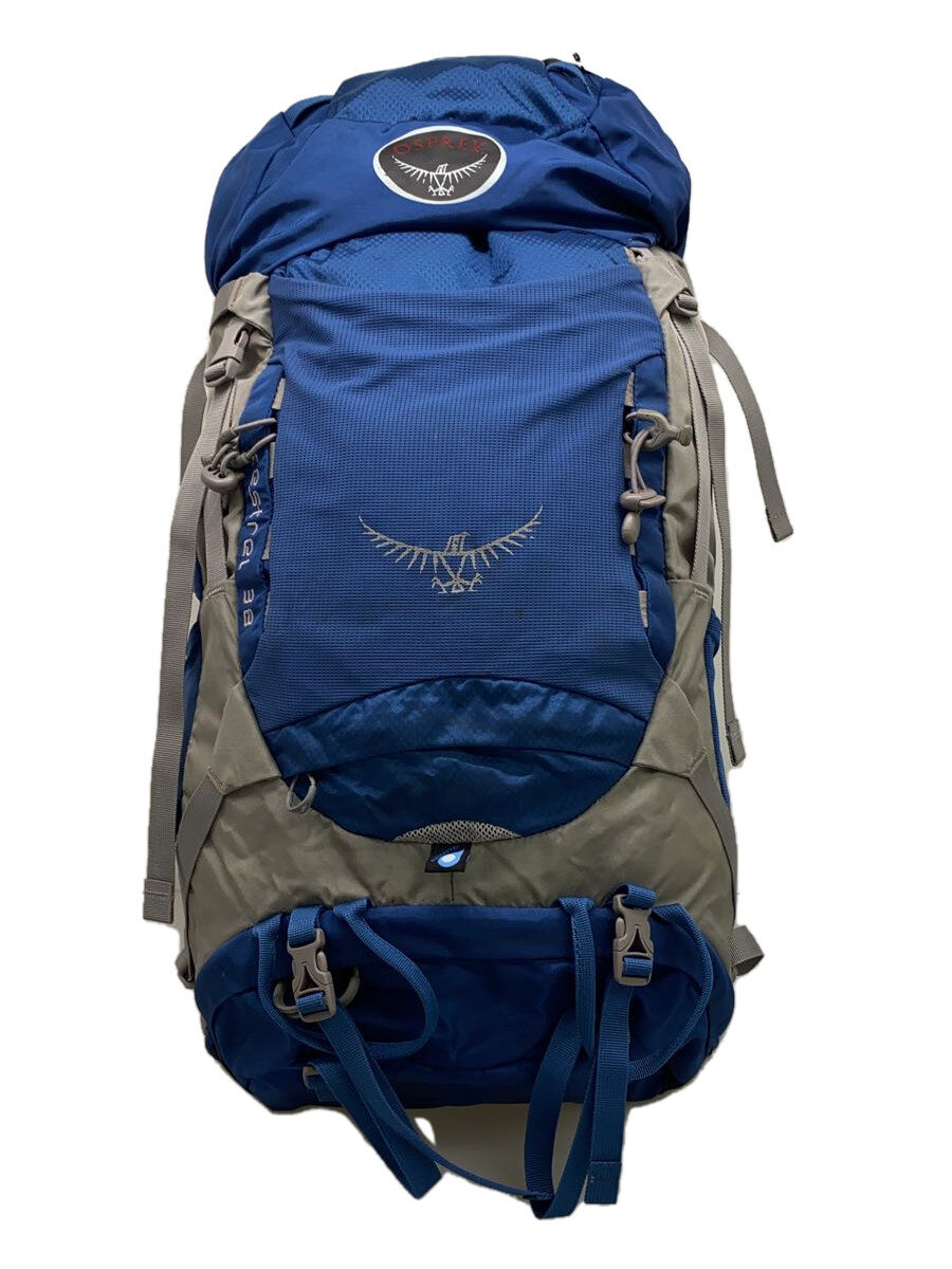 【中古】osprey◆背嚢/--/BLU/無地/kestrel 38//【御徒面子】