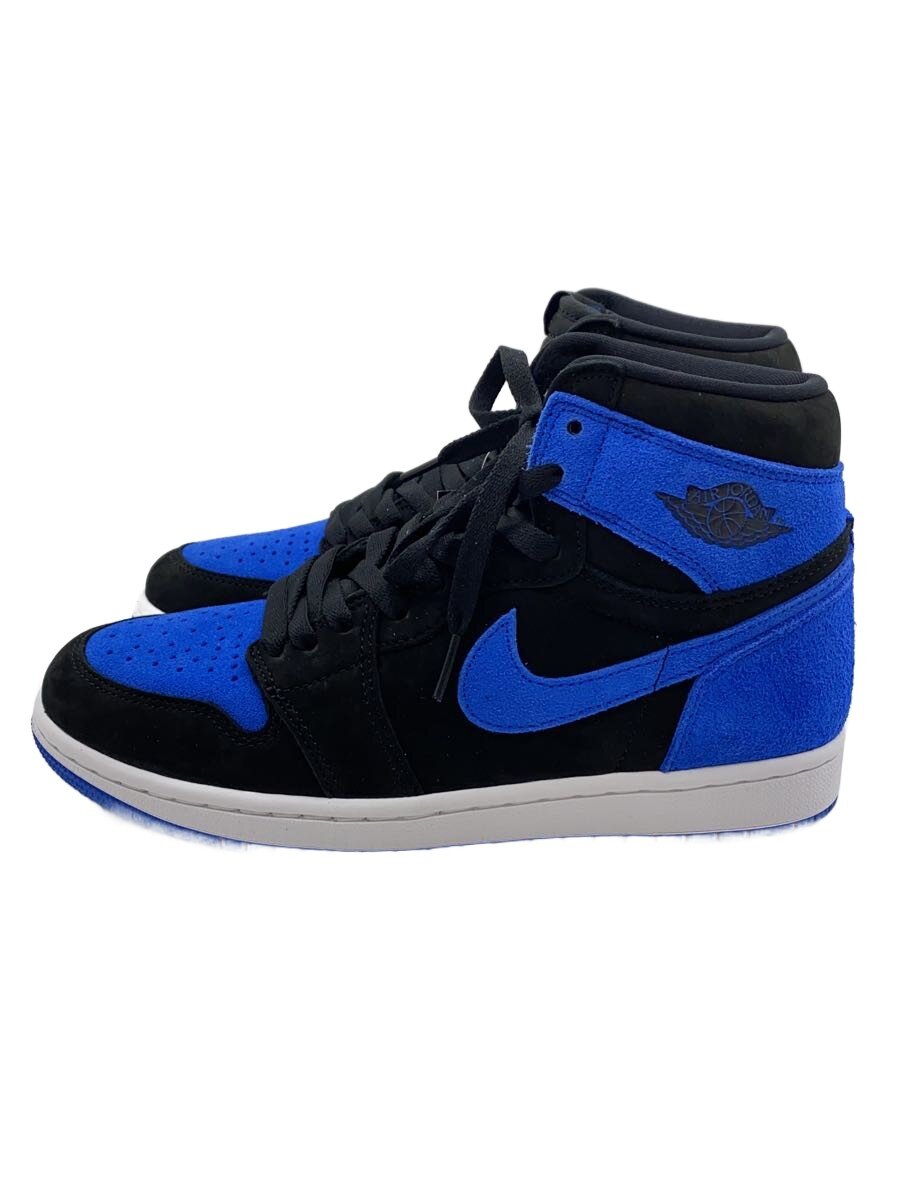 【中古】NIKE◆AIR JORDAN 1 RETRO HIGH OG_エアジョーダン1 レトロ 御機嫌 OG/26糎/BLU【シューズ】