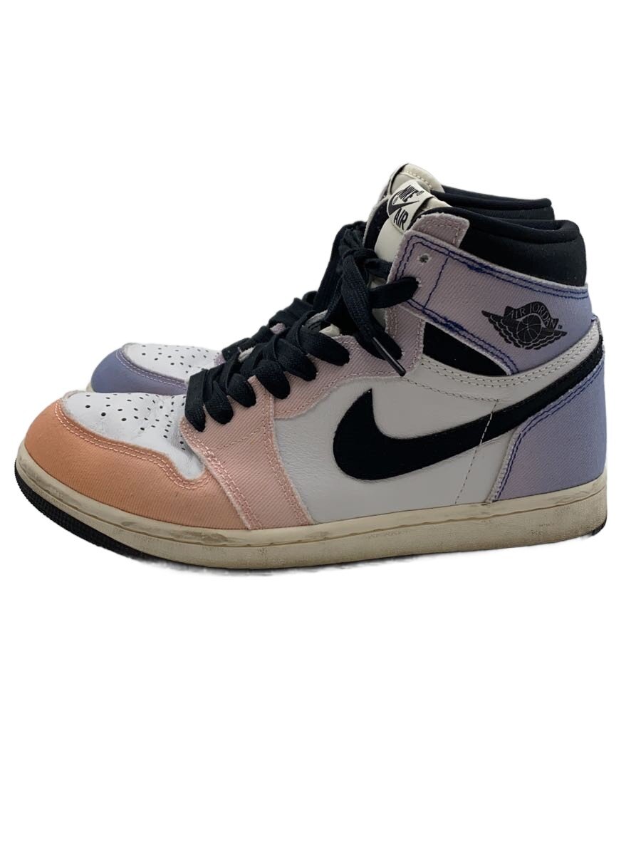 【中古】NIKE◆AIR JORDAN 1 RETRO HI OG CRAFT_大気圏 ジョーダン 1 レトロ 御機嫌 目あたらしい/26【シューズ】