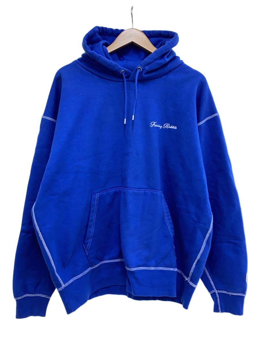 【中古】#FR2◆パーカー/XL/綿織物/BLU【メンズウェア】