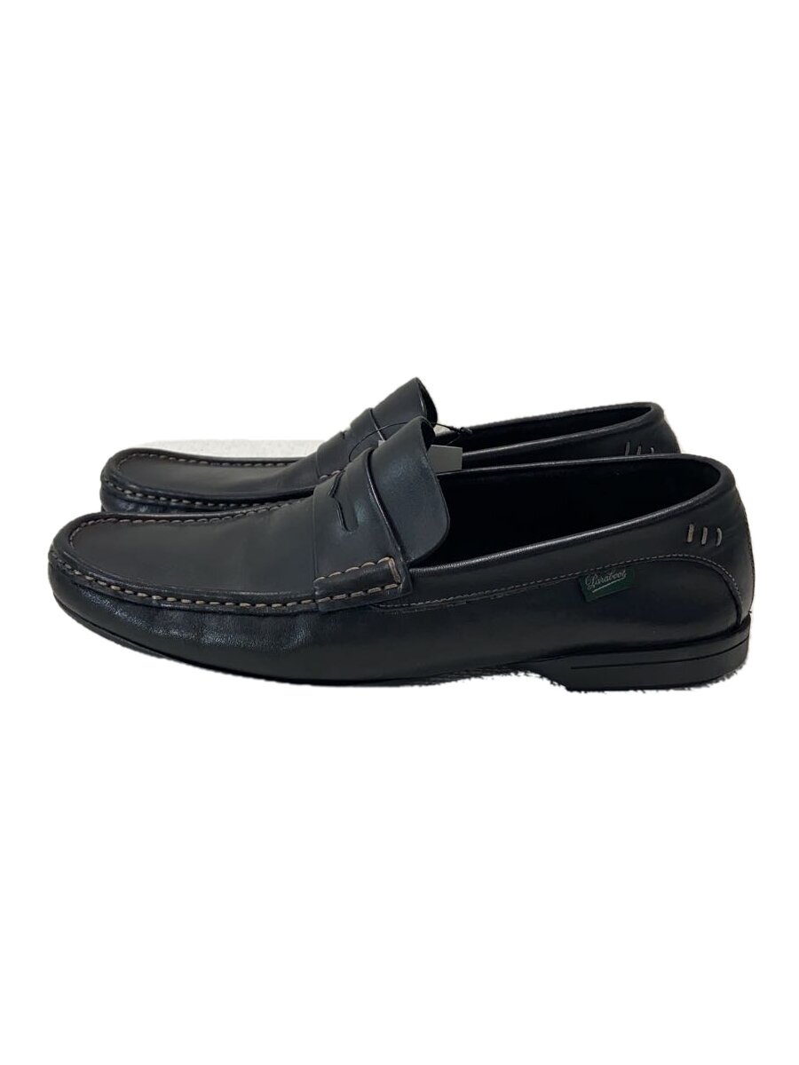 【中古】Paraboot◆シューズ/US6/BLK/なめし革/0115/履きジワ、小傷有【シューズ】
