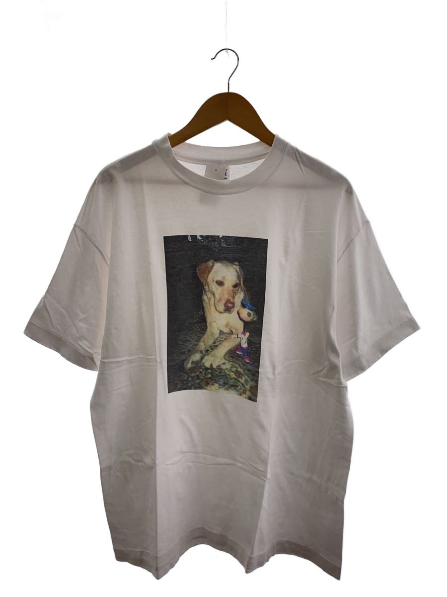 【中古】Hanes◆Vintage/90s/犬映し絵刷り上げるプルオーバー/シングル編み目/SIZE:XL/綿織物/白いこと【メンズウェア】