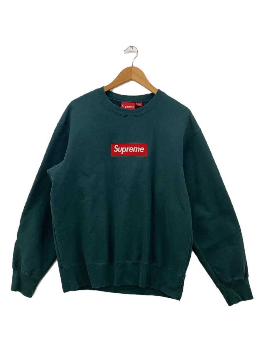 【中古】Supreme◆BOXLOGO/スウェット/M/コットン/GRN【メンズウェア】|2nd STREET 店