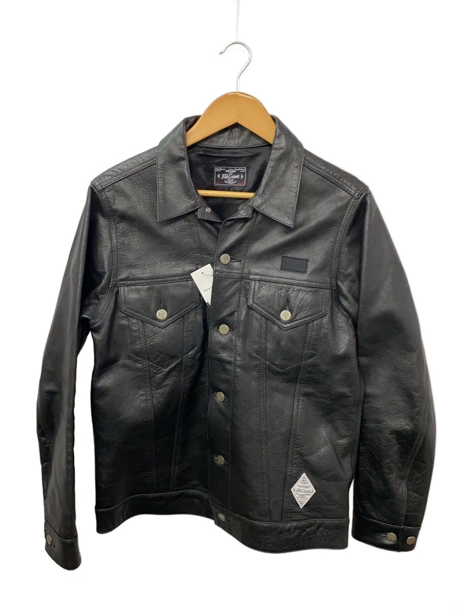 【中古】CRIMIE◆バッファローレザー/レザージャケット・ブルゾン/M/レザー/BLK/C1C5-JK15【メンズウェア】|2nd STREET 店