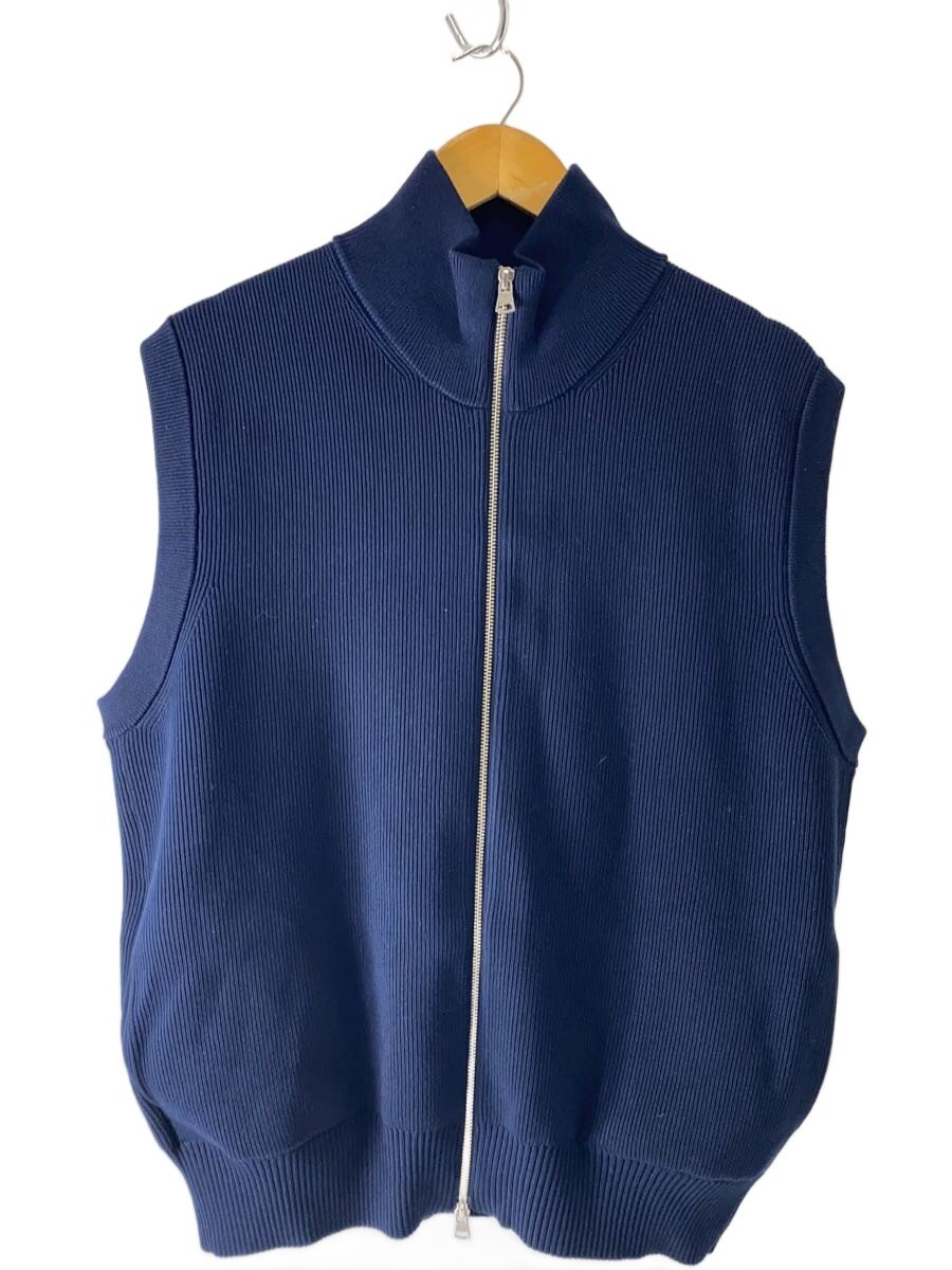 【中古】Traditional Weatherwear◆CANNOP/ドライバーズニットベスト/L/ポリエステル/NVY/G252THKVS0305HZ【メンズウェア】