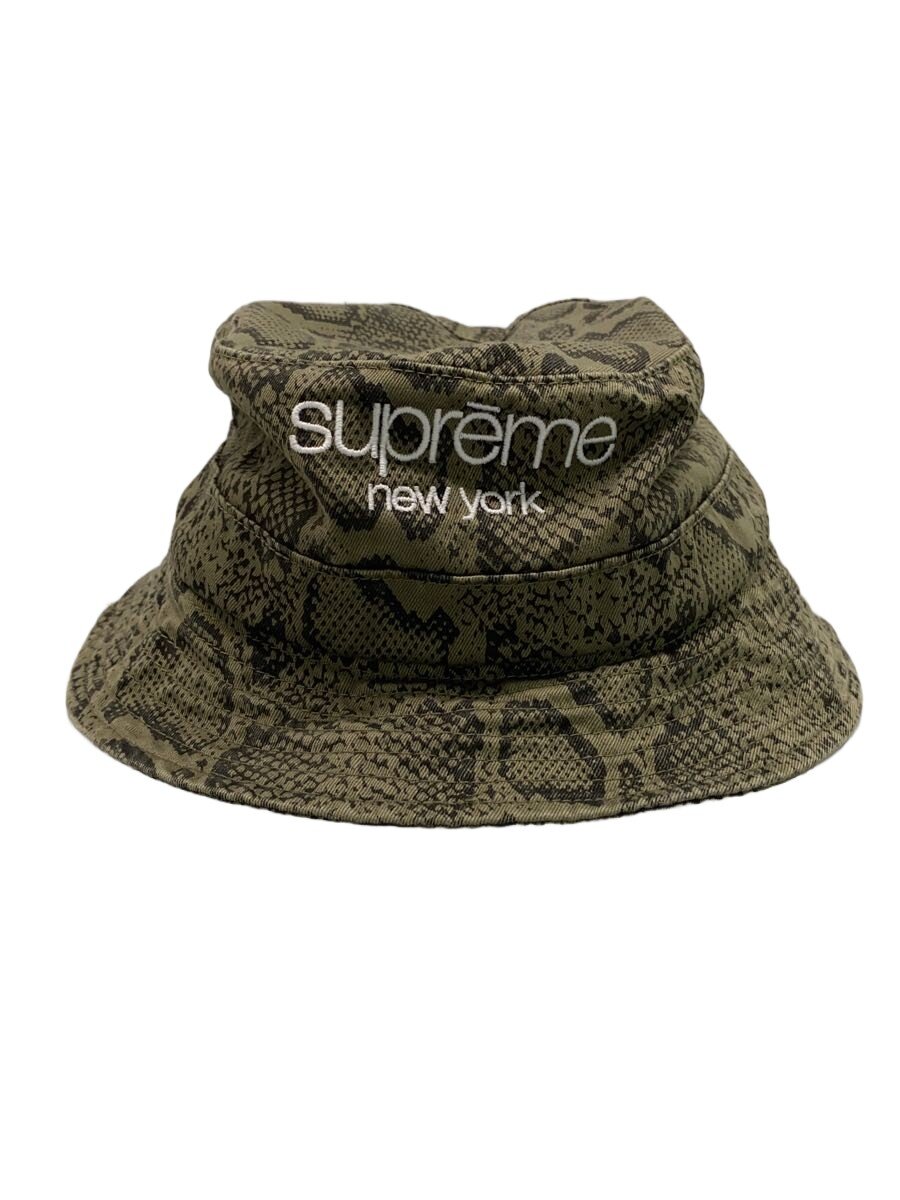 【中古】Supreme◆かぶり笠/--/綿織物/KHK/毛の荒物/メンズ【服飾雑貨他】