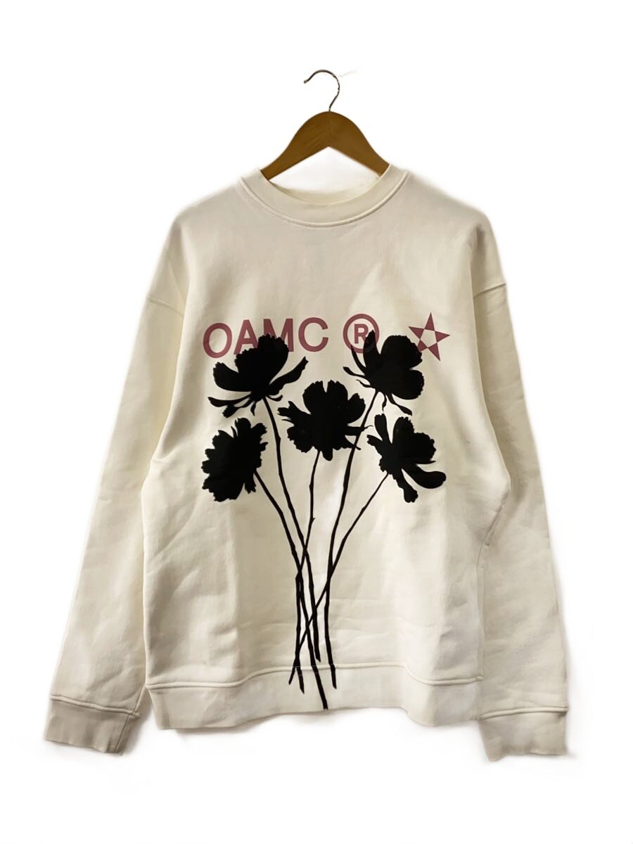 【中古】OAMC(OVER ALL MASTER CLOTH)◆24SS/WHIFF CREWNECK/M/コットン/WHT/24E28OAJ29【メンズウェア】|2nd STREET 店