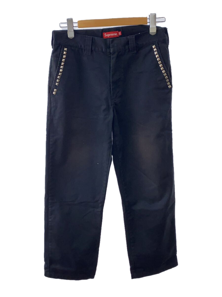 【中古】Supreme◆Studded Work Pant/ボトム/30/コットン/BLK/スタッズ/ワークパンツ/黒//【メンズウェア】|2nd STREET 店