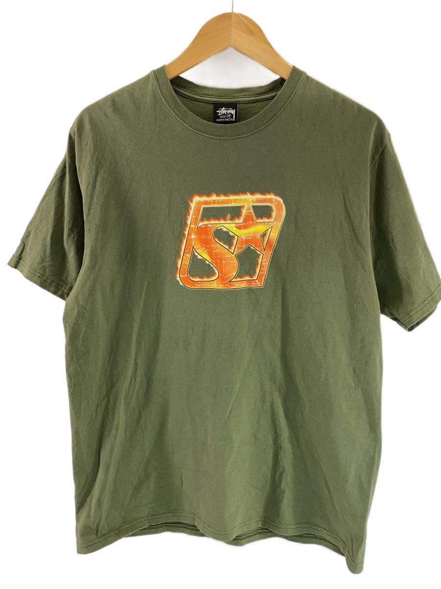 【中古】STUSSY◆プルオーバー/M/綿織物/KHK【メンズウェア】