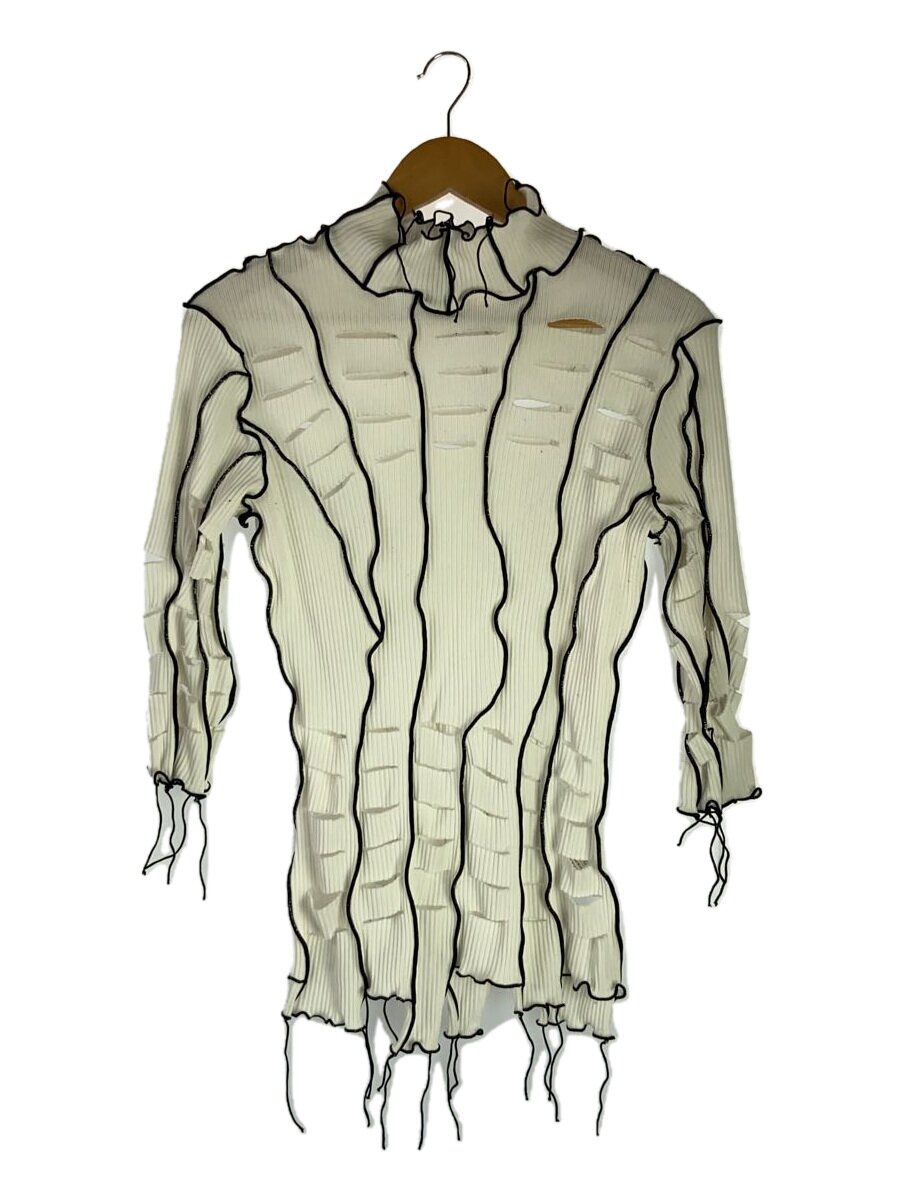 【中古】AKIKOAOKI◆長袖カットソー/FREE/綿織物/WHT/AA21AW-CST01【レディースお召しもの】