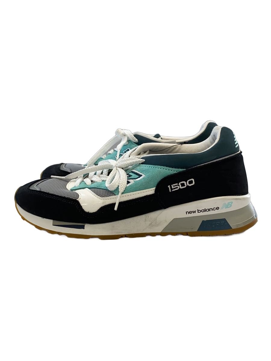 【中古】NEW BALANCE◆ローカットスニーカー/UK8/BLK/M1500LIB【シューズ】