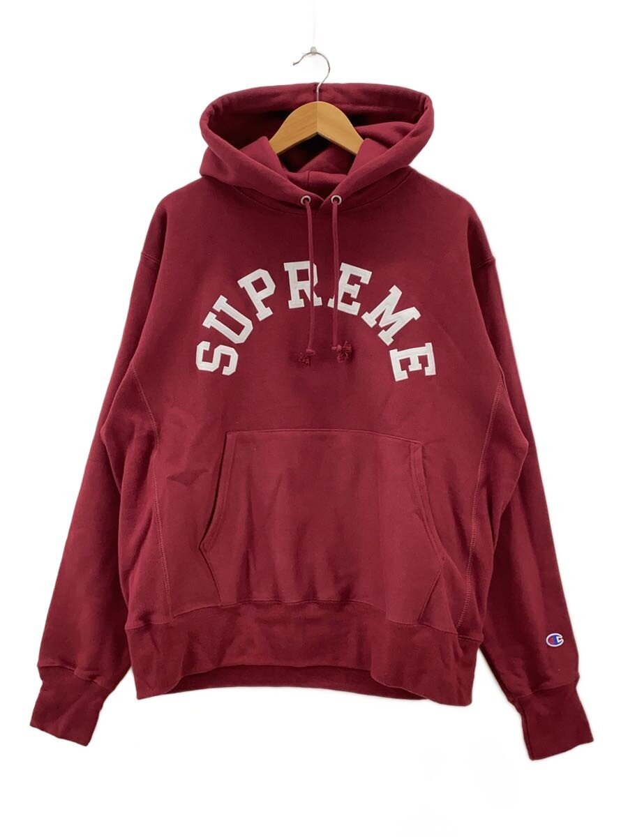【中古】Supreme◆25SS/Champion Hooded Sweatshirt/パーカー/L/綿織物/BRD【メンズウェア】
