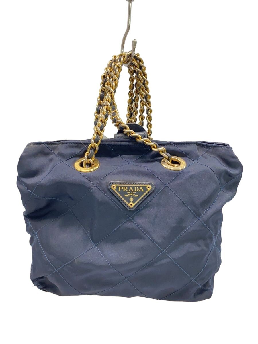 【中古】PRADA◆ショルダーバッグ/ナイロン/NVY/無地【バッグ】|2nd STREET 店