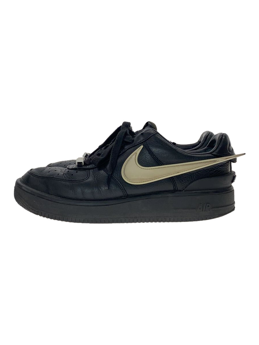 【中古】NIKE◆大気圏 フォース 1 LOW X AMBUSH/28.5糎/BLK【シューズ】