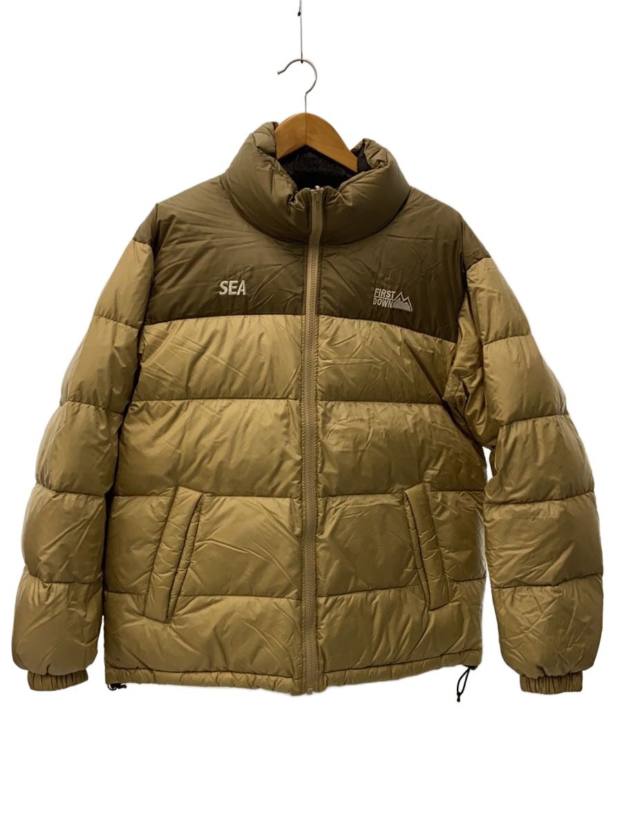 【中古】FIRST DOWN◆ダウンジャケット/L/ナイロン/IVO/642533【メンズウェア】|2nd STREET 店
