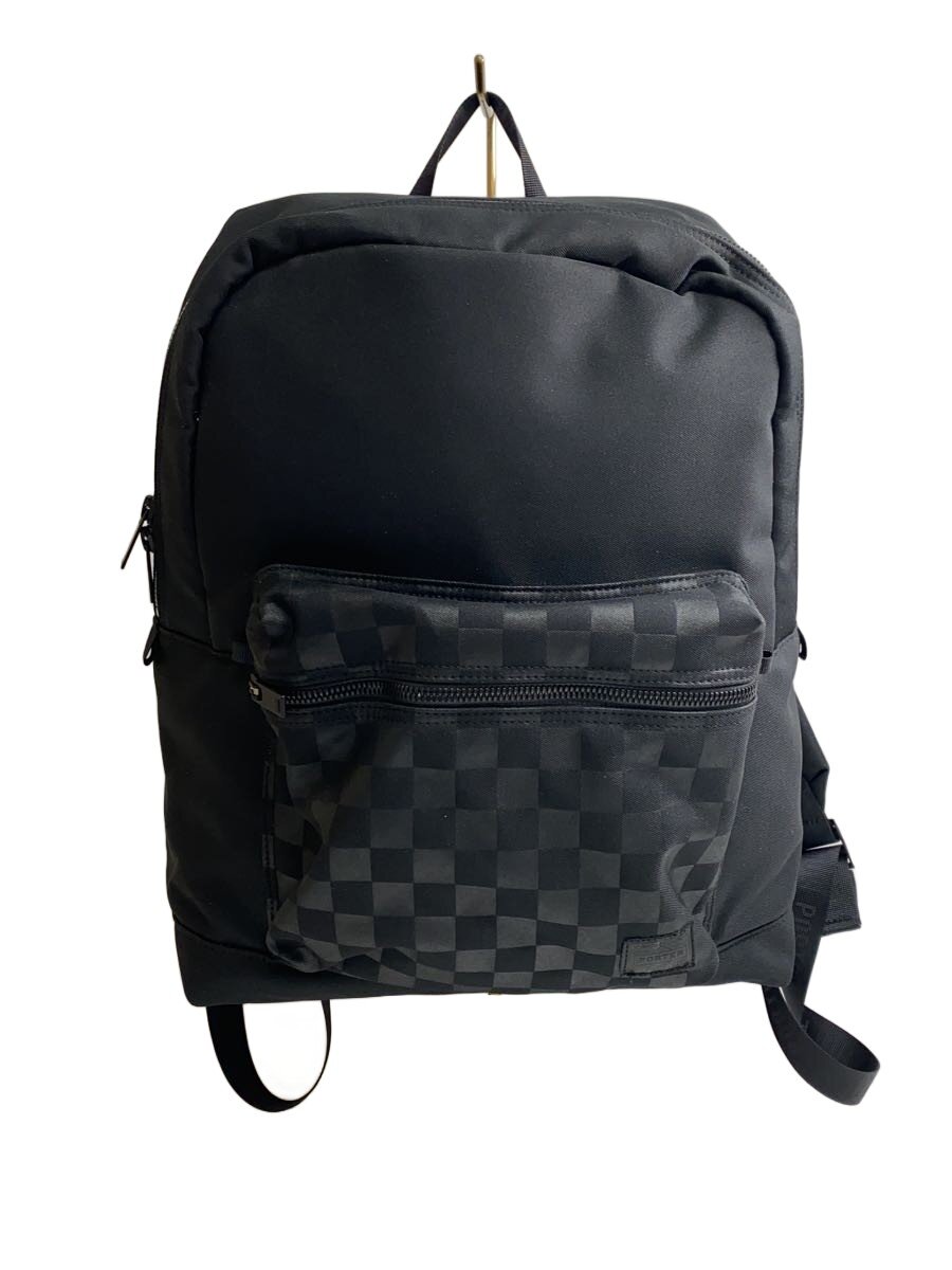 【中古】PORTER◆背嚢/--/BLK/無地【御徒面子】