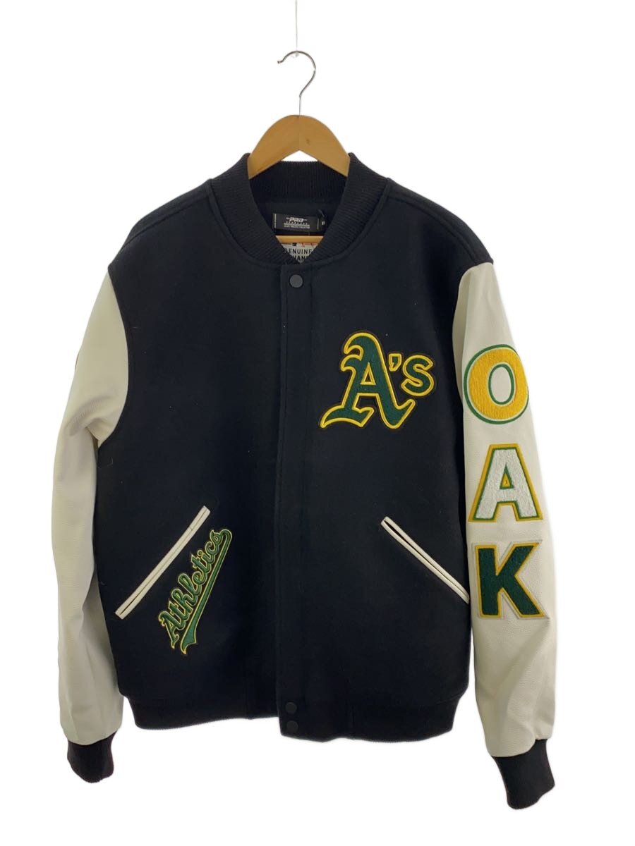 【中古】PRO STANDARD◆スタジャン/XL/ポリエステル/BLK【メンズウェア】|2nd STREET 店