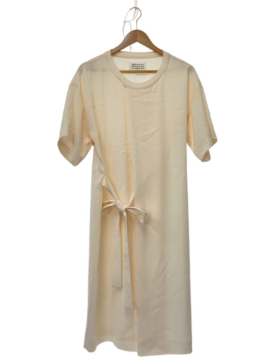 【中古】Maison Margiela◆半袖ワンピース/38/ポリエステル/BEG/無地/S51CU0154/20SS/裾汚れ有【レディースウェア】｜2ｎｄ STREET 店