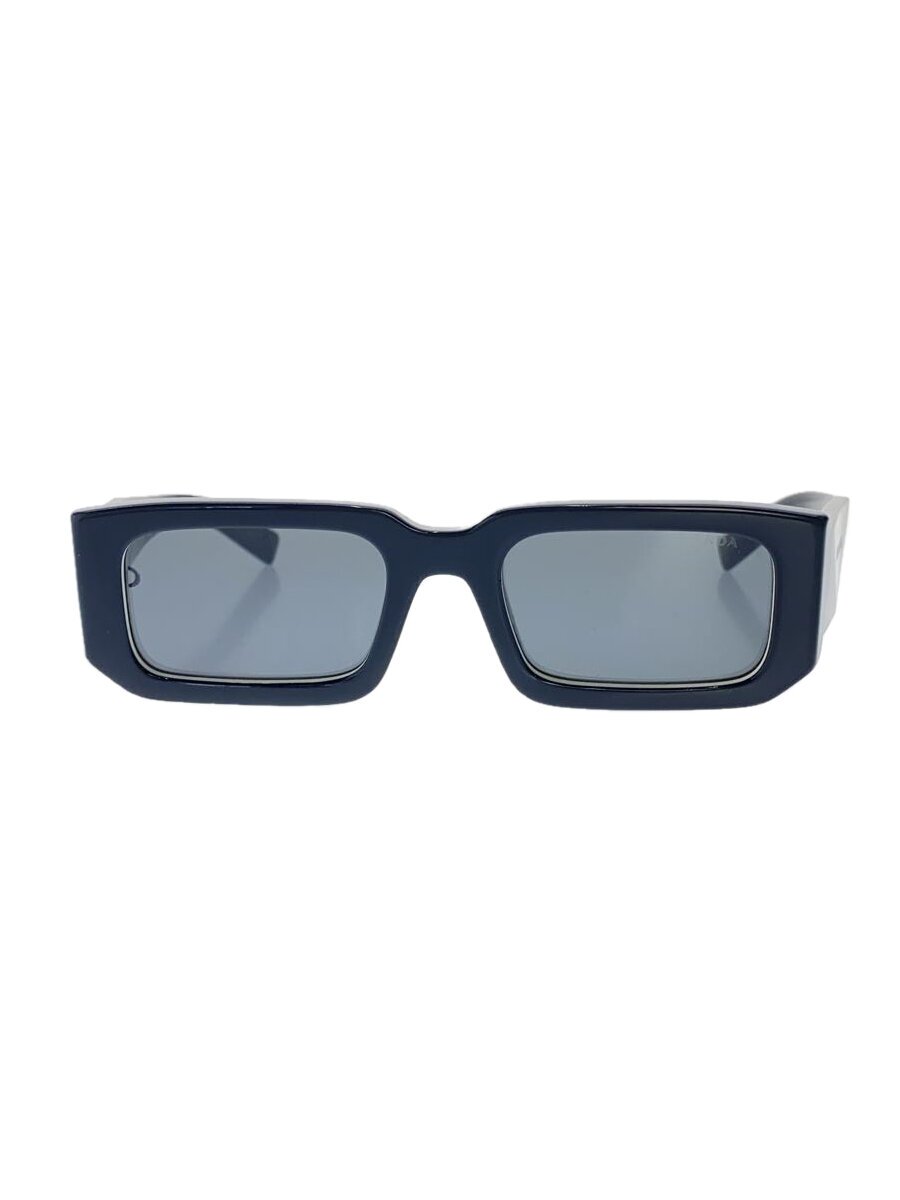 【中古】PRADA◆真四角黒眼鏡/--/可塑性物質/BLK/BLK/レディース/SPR 06Y/53□2【服飾雑貨他】