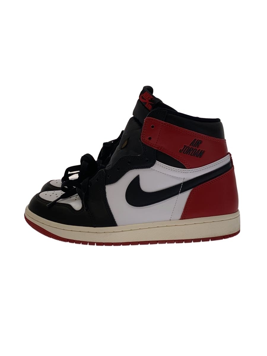 【中古】NIKE◆AIR JORDAN 1 RETRO HIGH OG_エアジョーダン1 レトロ ご機嫌 OG/27糎/RED/レザ【シューズ】