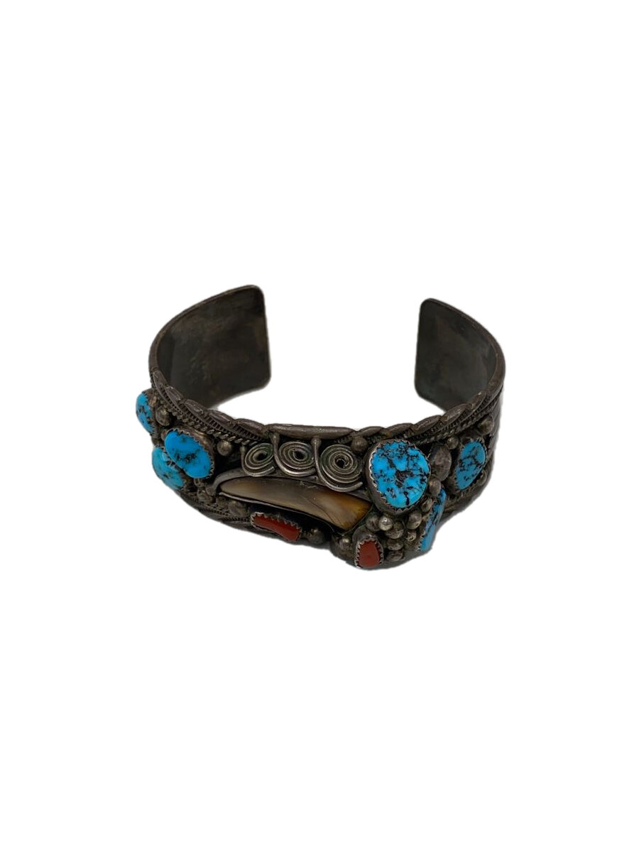 【中古】NAVAJO◆バングル/SV950/SLV/メンズ/JAMES SHAY/ベアクロー【服飾雑貨他】