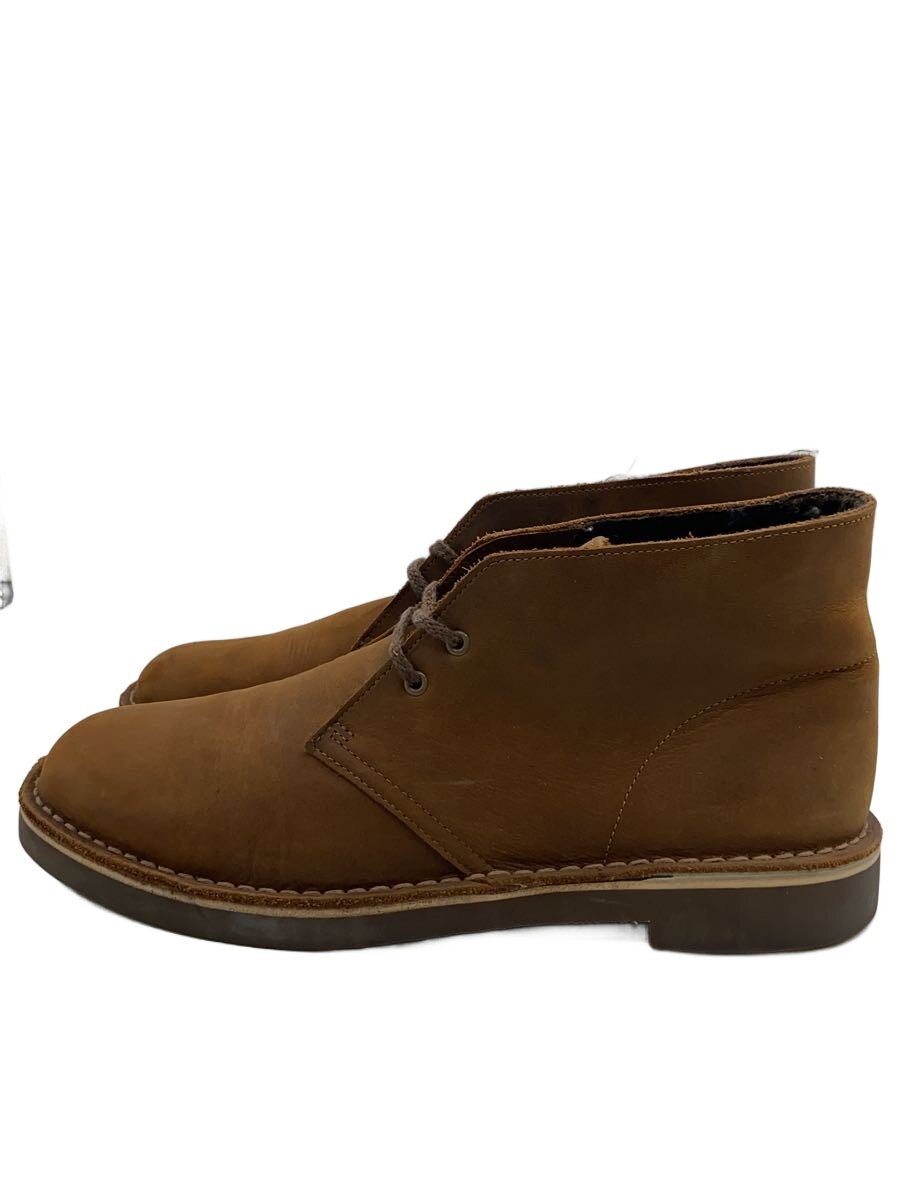 【中古】Clarks◆チャッカブーツ/26cm/BRW/レザー/15522【シューズ】｜2ｎｄ STREET 店