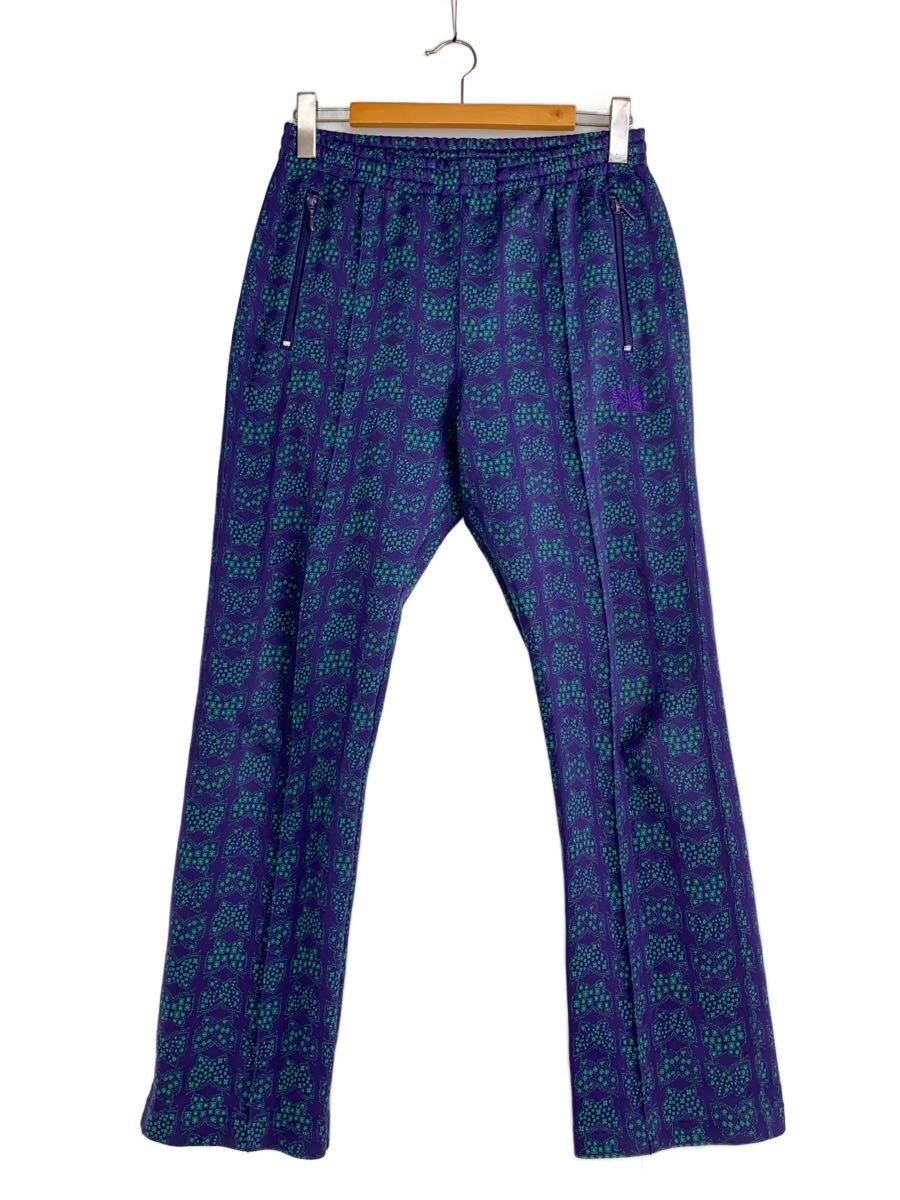 【中古】Needles◆22SS/Track Pant Poly Jacquard/M/ポリエステル/パープル/総柄/KP213//【メンズウェア】