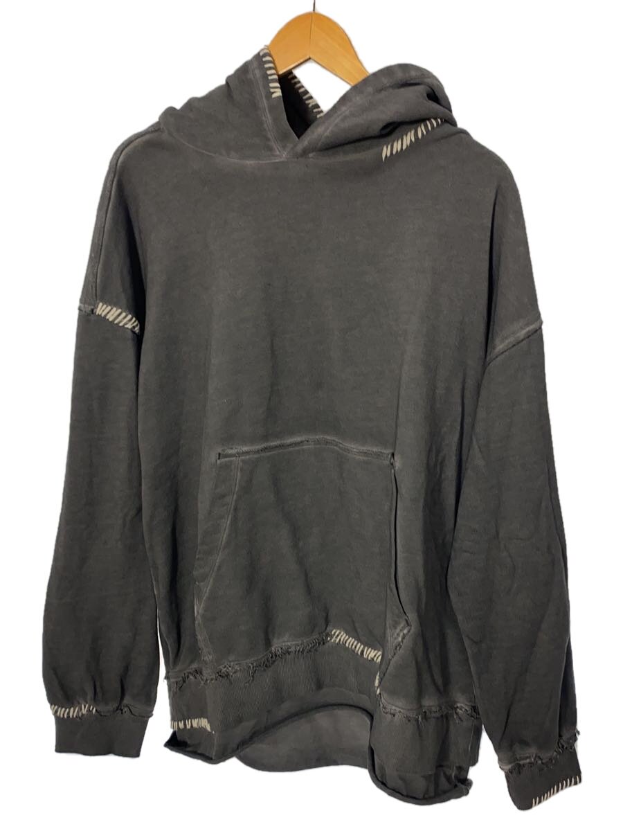【中古】MAISON SPECIAL◆パーカー/1/綿織物/GRY/無地/11242411302【レディース御召しもの】