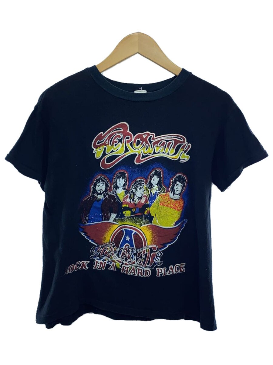 【中古】AEROSMITH/両面刷り上げる/プルオーバー/M/綿織物/BLK【メンズウェア】