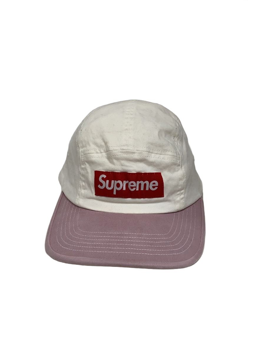 【中古】Supreme◆鳥打ち帽/--/綿織物/WHT/メンズ【服飾雑貨他】