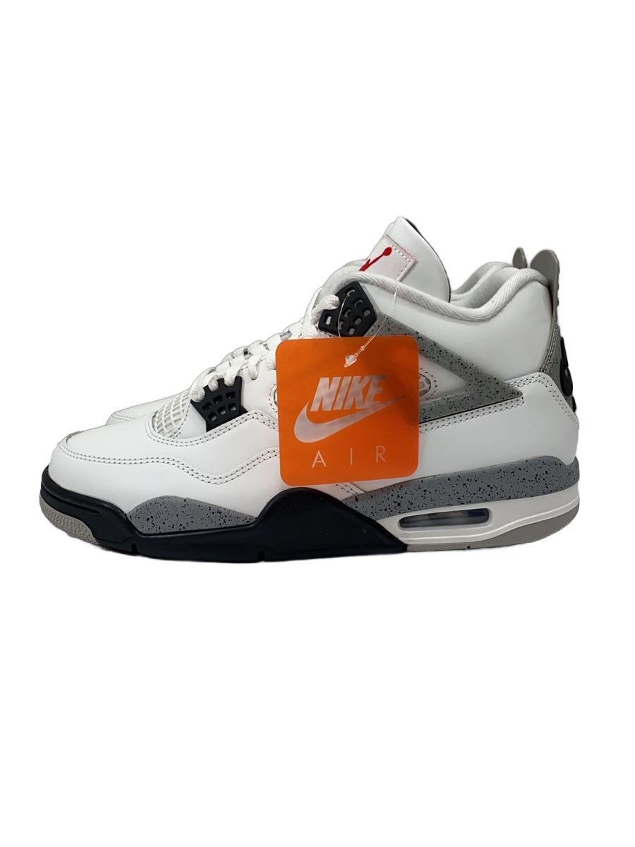 【中古】NIKE◆AIR JORDAN 4_エアジョーダン 4/26.5cm/WHT【シューズ】｜2ｎｄ STREET 店