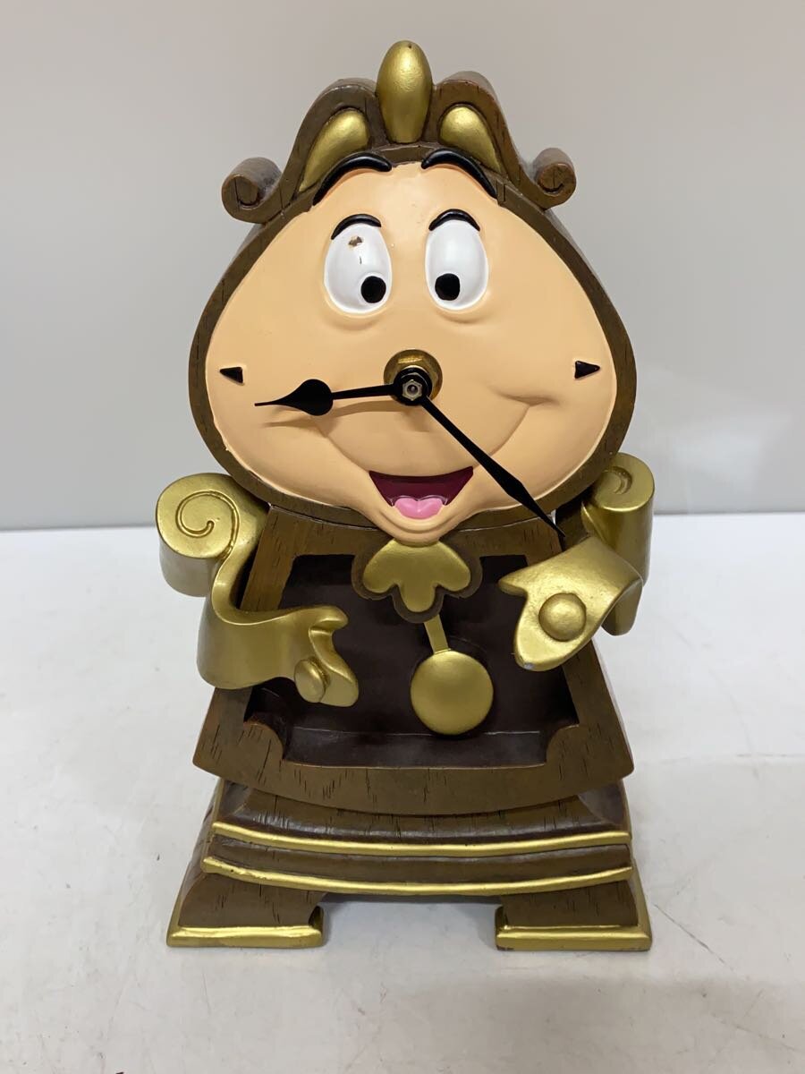 美女と野獣　コグスワース　時計　wdw 置き時計「コグスワース/美女と野獣」（ディズニー インテリア雑貨
