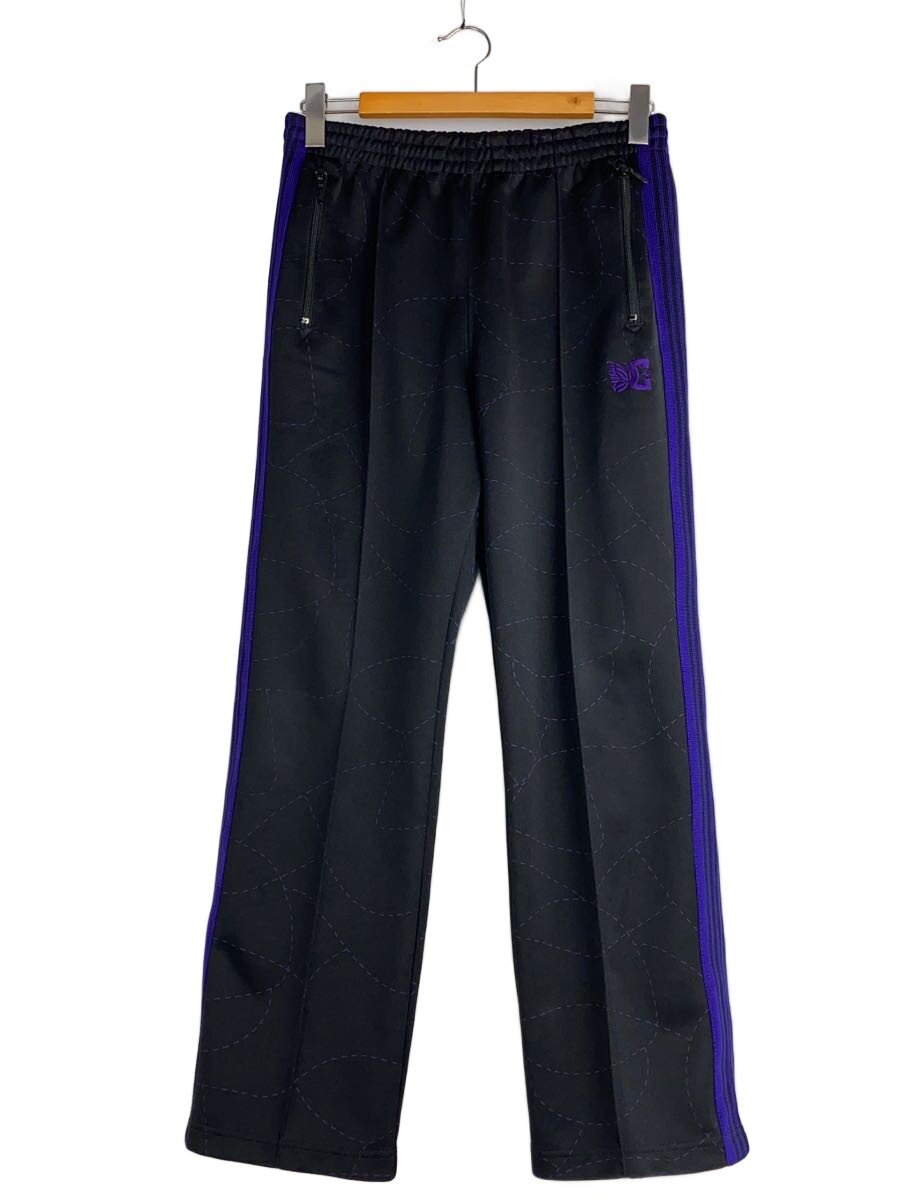 【中古】Needles◆×DC SHOE Track Pant/S/ポリエステル/黒いこと/MR609【メンズウェア】