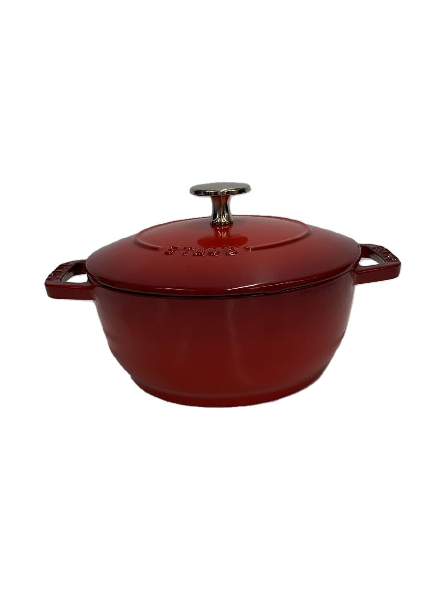 【中古】Staub◆鍋/サイズ:16cm/RED/40501-003【キッチン用品】｜2ｎｄ STREET 店