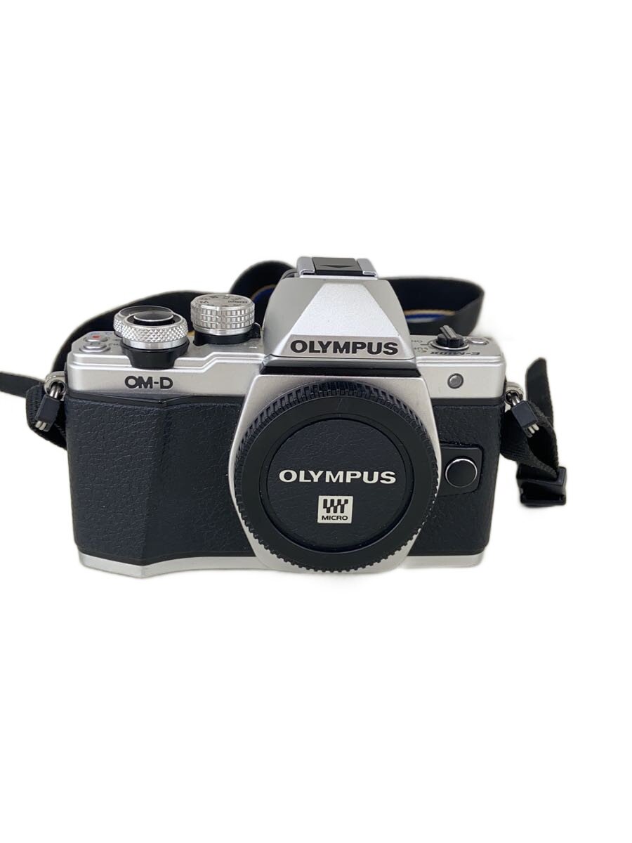 【中古】OM SYSTEM(OLYMPUS)◆デジタル一眼カメラ OM-D E-M10 Mark II EZダブルズームキット [シルバー]【カメラ】