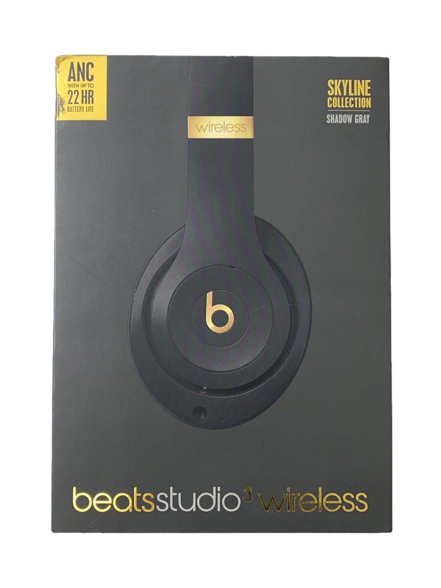 【中古】beats by dr.dre◆ヘッドホン Studio3 Wireless MXJ92PA/A A1914 シャドーグレー【家電・ビジュアル・オーディオ】