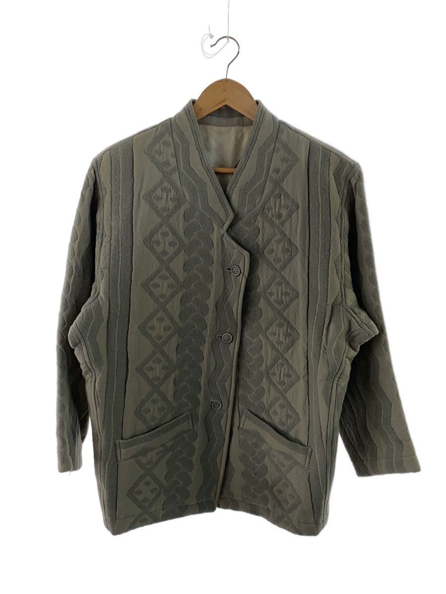 【中古】ISSEY MIYAKE◆ジャケット/--/ウール/GRY【メンズウェア】|2nd STREET 店