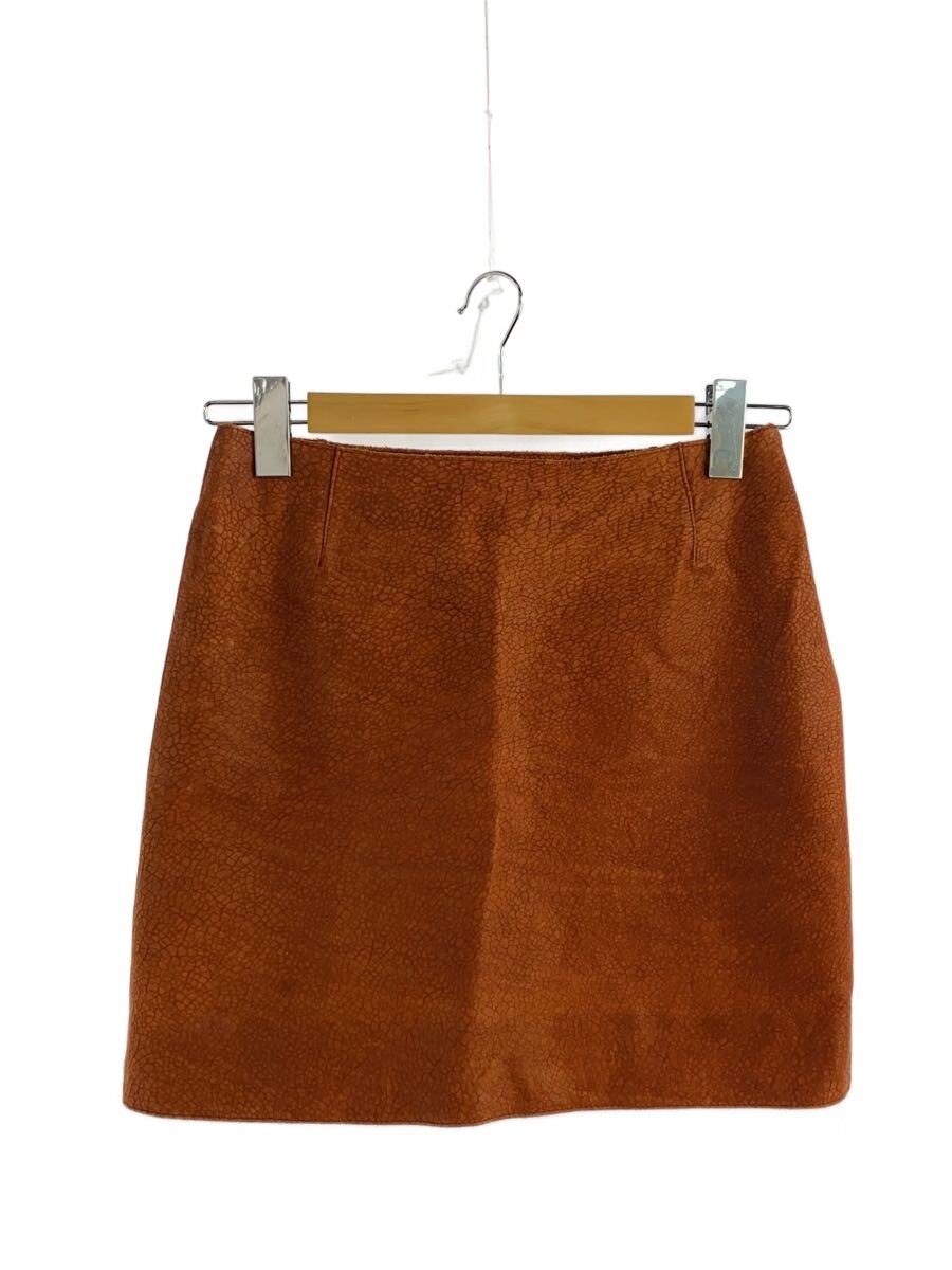【中古】Jean Paul GAULTIER FEMME◆スコート/40/牛皮/CML/570-5.csk.【レディースお召しもの】